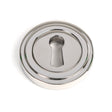 From The Anvil - Polished Marine SS (316) Round Escutcheon (Art Deco) | Sku. 49869 | Trade Door Handles.