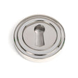 From The Anvil - Polished Marine SS (316) Round Escutcheon (Art Deco) | Sku. 49869 | Trade Door Handles.