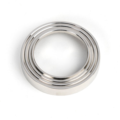From The Anvil - Polished Marine SS (316) Round Escutcheon (Beehive) | Sku. 49870 | Trade Door Handles.