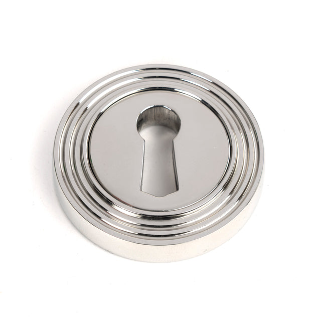 From The Anvil - Polished Marine SS (316) Round Escutcheon (Beehive) | Sku. 49870 | Trade Door Handles.