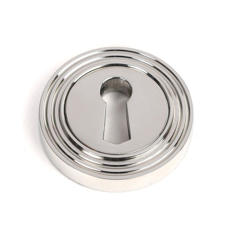 From The Anvil - Polished Marine SS (316) Round Escutcheon (Beehive) | Sku. 49870 | Trade Door Handles.