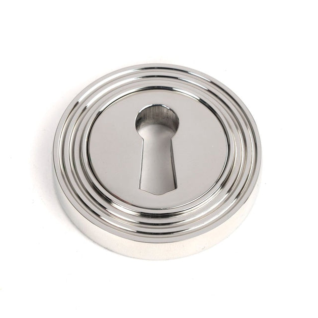 From The Anvil - Polished Marine SS (316) Round Escutcheon (Beehive) | Sku. 49870 | Trade Door Handles.
