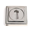 From The Anvil - Polished Marine SS (316) Round Escutcheon (Square) | Sku. 49871 | Trade Door Handles.