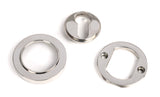From The Anvil - Polished Marine SS (316) Round Euro Escutcheon (Plain) | Sku. 49876 | Trade Door Handles.