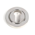 From The Anvil - Polished Marine SS (316) Round Euro Escutcheon (Plain) | Sku. 49876 | Trade Door Handles.