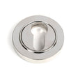 From The Anvil - Polished Marine SS (316) Round Euro Escutcheon (Plain) | Sku. 49876 | Trade Door Handles.