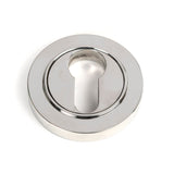 From The Anvil - Polished Marine SS (316) Round Euro Escutcheon (Plain) | Sku. 49876 | Trade Door Handles.