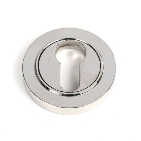 From The Anvil - Polished Marine SS (316) Round Euro Escutcheon (Plain) | Sku. 49876 | Trade Door Handles.