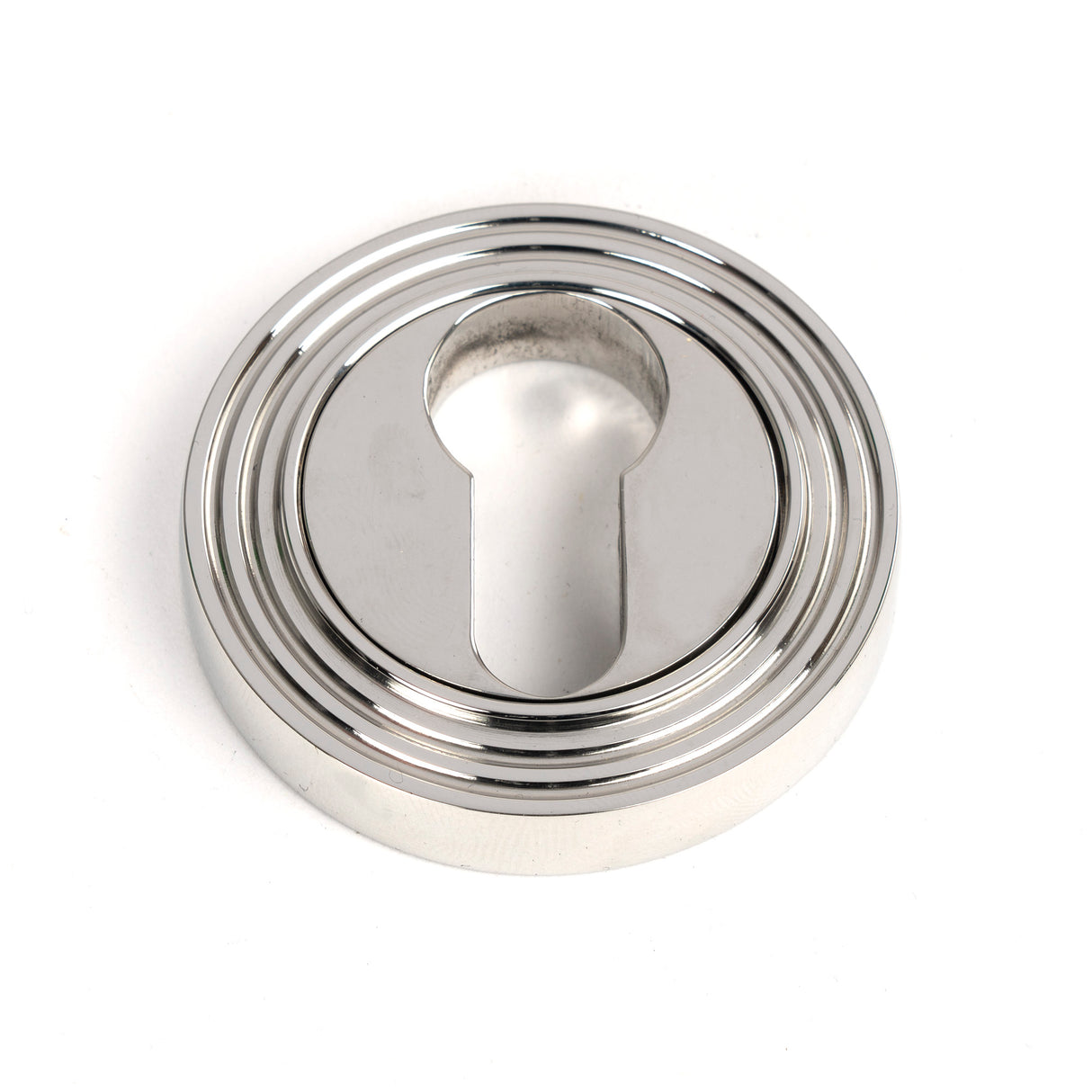 From The Anvil - Polished Marine SS (316) Round Euro Escutcheon (Beehive) | Sku. 49878 | Trade Door Handles.