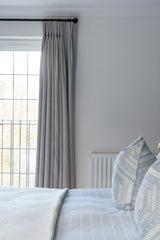 From The Anvil - Black Hammered Ball Curtain Finial (pair) | Sku. 49901 | Trade Door Handles.