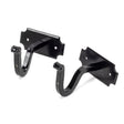 From The Anvil - Black Mounting Bracket (pair) | Sku. 49909 | Trade Door Handles.