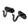 From The Anvil - Black Mounting Bracket (pair) | Sku. 49909 | Trade Door Handles.