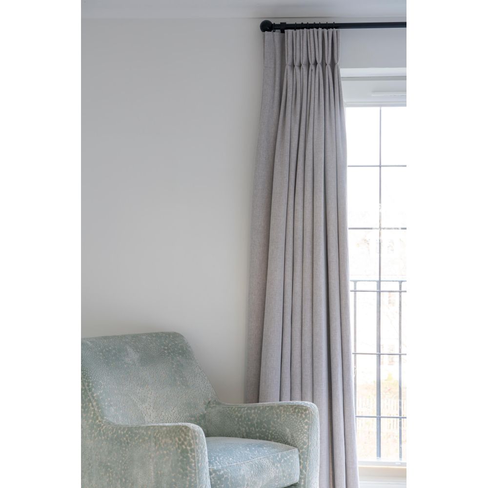 From The Anvil - Black 2m Curtain Pole | Sku. 49913 | Trade Door Handles.