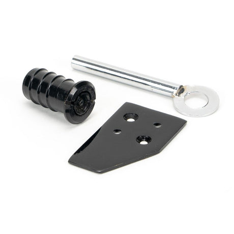 From The Anvil - Black Key-Flush Sash Stop | Sku. 49918 | Trade Door Handles.
