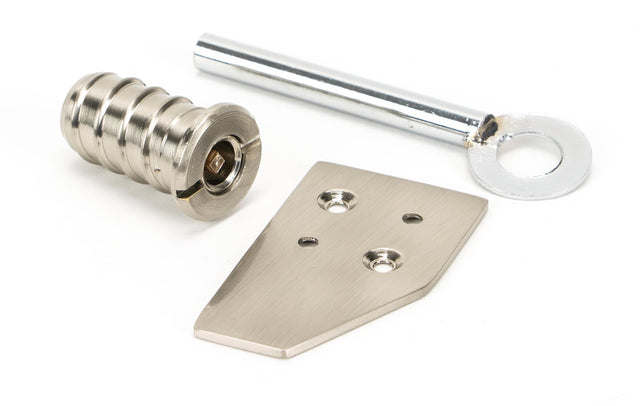 From The Anvil - Polished Nickel Key-Flush Sash Stop | Sku. 49920 | Trade Door Handles.