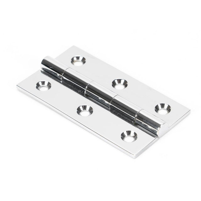 From The Anvil - Polished Chrome 2.5" Butt Hinge (pair) | Sku. 49927 | Trade Door Handles.