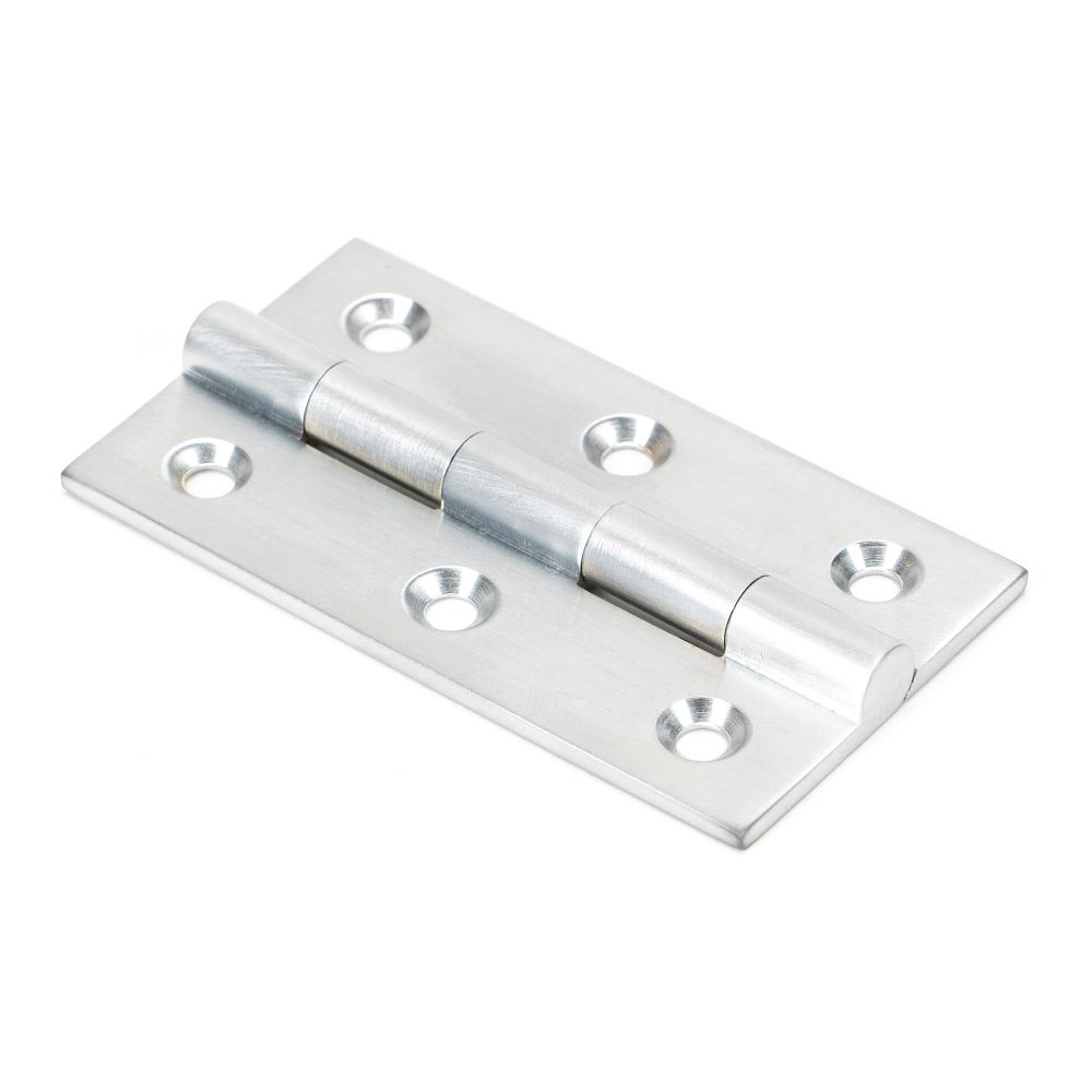 From The Anvil - Satin Chrome 2.5" Butt Hinge (pair) | Sku. 49930 | Trade Door Handles.