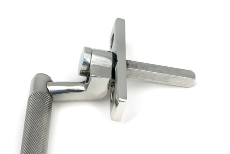 From The Anvil - Polished Marine SS (316) Brompton Espag - LH | Sku. 49932 | Trade Door Handles.