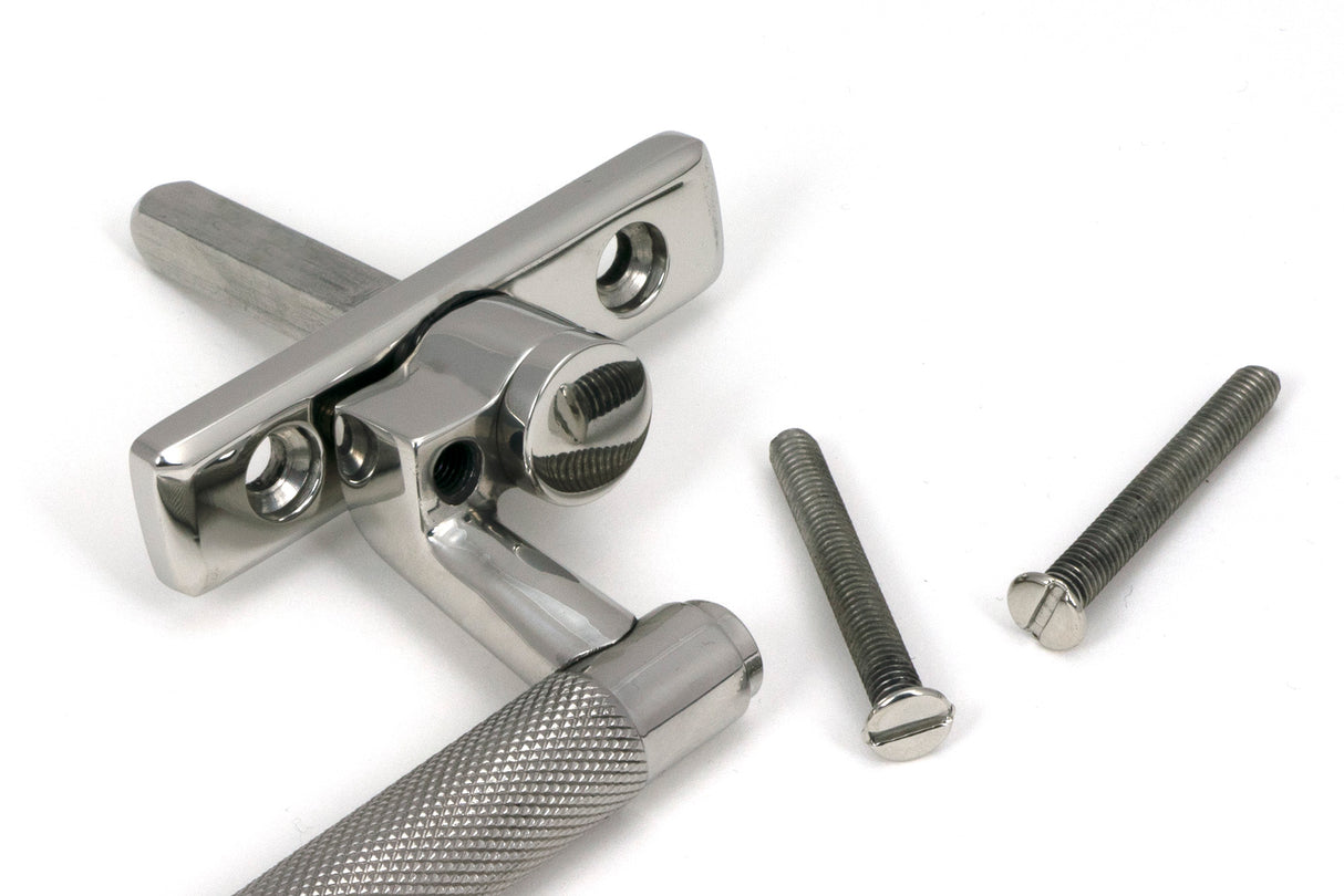 From The Anvil - Polished Marine SS (316) Brompton Espag - RH | Sku. 49934 | Trade Door Handles.