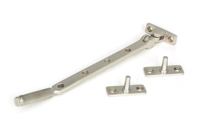 From The Anvil - Satin Marine SS (316) 10" Brompton Stay | Sku. 49937 | Trade Door Handles.