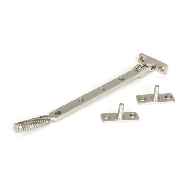 From The Anvil - Satin Marine SS (316) 10" Brompton Stay | Sku. 49937 | Trade Door Handles.