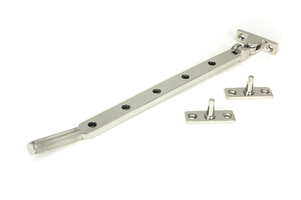 From The Anvil - Polished Marine SS (316) 12" Brompton Stay | Sku. 49940 | Trade Door Handles.