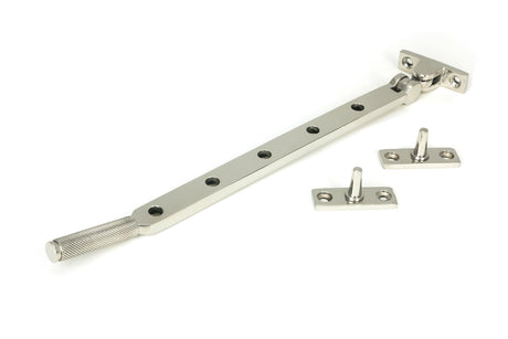 From The Anvil - Polished Marine SS (316) 12" Brompton Stay | Sku. 49940 | Trade Door Handles.