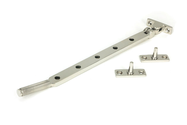 From The Anvil - Polished Marine SS (316) 12" Brompton Stay | Sku. 49940 | Trade Door Handles.