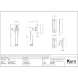 From The Anvil - Polished Marine SS (316) Locking Avon Fastener | Sku. 49942 | Trade Door Handles.