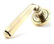 From The Anvil - Aged Brass Avon Round Lever on Rose Set (Art Deco) - Unsprung | Sku. 49946 | Trade Door Handles.
