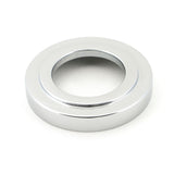 From The Anvil - Polished Chrome Avon Round Lever on Rose Set (Art Deco) - Unsprung | Sku. 49950 | Trade Door Handles.