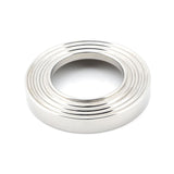 From The Anvil - Polished Chrome Avon Round Lever on Rose Set (Beehive) - Unsprung | Sku. 49951 | Trade Door Handles.