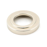 From The Anvil - Polished Nickel Avon Round Lever on Rose Set (Art Deco) - Unsprung | Sku. 49954 | Trade Door Handles.