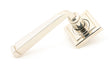 From The Anvil - Polished Nickel Avon Round Lever on Rose Set (Square) - Unsprung | Sku. 49956 | Trade Door Handles.