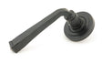 From The Anvil - External Beeswax Avon Round Lever on Rose Set (Art Deco) - Unsprung | Sku. 49962 | Trade Door Handles.