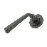 From The Anvil - External Beeswax Avon Round Lever on Rose Set (Art Deco) - Unsprung | Sku. 49962 | Trade Door Handles.