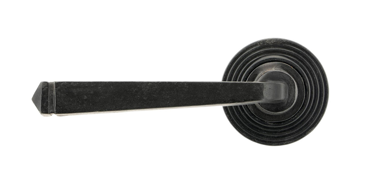 From The Anvil - External Beeswax Avon Round Lever on Rose Set (Beehive) - Unsprung | Sku. 49963 | Trade Door Handles.