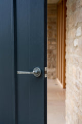 From The Anvil - Pewter Avon Round Lever on Rose Set (Plain) - Unsprung | Sku. 49965 | Trade Door Handles.