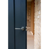 From The Anvil - Pewter Avon Round Lever on Rose Set (Art Deco) - Unsprung | Sku. 49966 | Trade Door Handles.