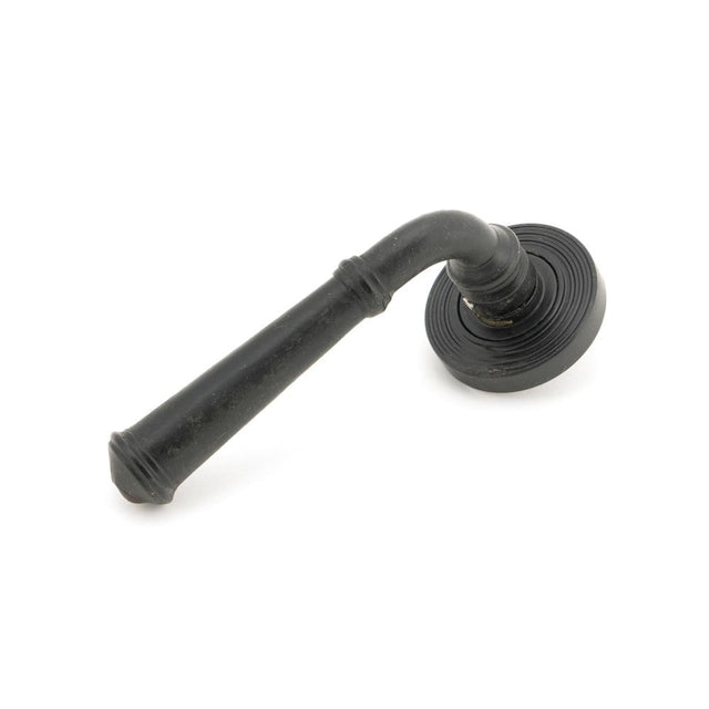 From The Anvil - External Beeswax Regency Lever on Rose Set (Beehive) - Unsprung | Sku. 49975 | Trade Door Handles.