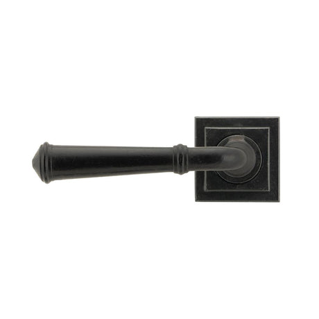 From The Anvil - External Beeswax Regency Lever on Rose Set (Square) - Unsprung | Sku. 49976 | Trade Door Handles.