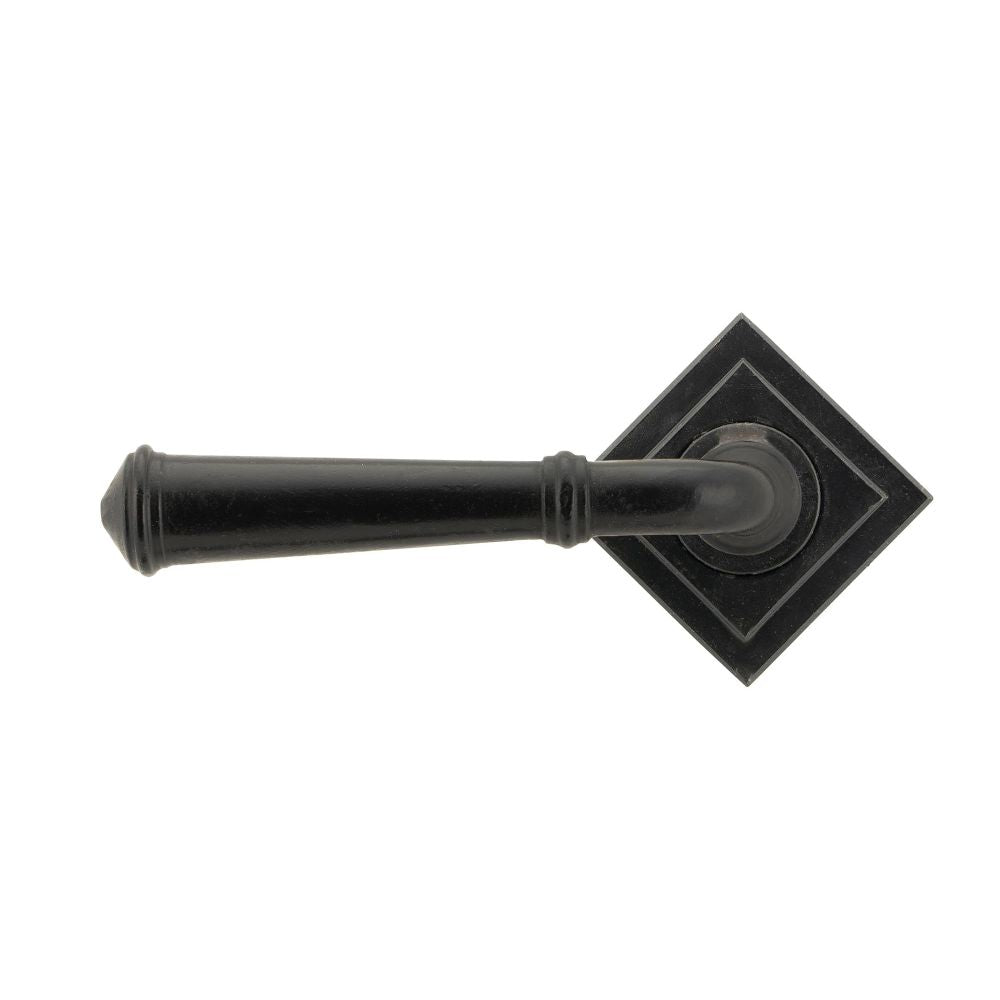 From The Anvil - External Beeswax Regency Lever on Rose Set (Square) - Unsprung | Sku. 49976 | Trade Door Handles.