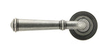 From The Anvil - Pewter Regency Lever on Rose Set (Beehive) - Unsprung | Sku. 49979 | Trade Door Handles.