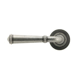 From The Anvil - Pewter Regency Lever on Rose Set (Beehive) - Unsprung | Sku. 49979 | Trade Door Handles.