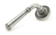 From The Anvil - Pewter Regency Lever on Rose Set (Beehive) - Unsprung | Sku. 49979 | Trade Door Handles.