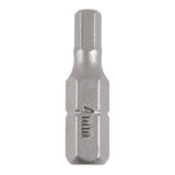 This is an image of Timco - S2 Driver Bits - HX 4.0 x 25 (2 Pieces Blister Pack) 4HX25GB