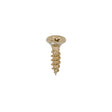 This is an image of Timco - Classic Multi-Purpose Screws - PZ - Double Countersunk - Yellow 5.0 x 20mm - (200 PCS Box) 50020CLAF