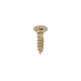 This is an image of Timco - Classic Multi-Purpose Screws - PZ - Double Countersunk - Yellow 5.0 x 20mm - (200 PCS Box) 50020CLAF