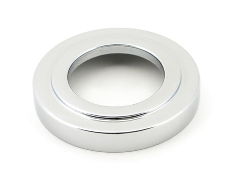 From The Anvil - Polished Chrome Newbury Lever on Rose Set (Art Deco) - Unsprung | Sku. 50022 | Trade Door Handles.