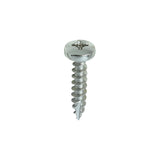 This is an image of Timco - Classic Multi-Purpose Screws - PZ - Pan Head - A2 Stainless Steel 5.0 x 25mm - (200 PCS Box) 50025CLAPSS